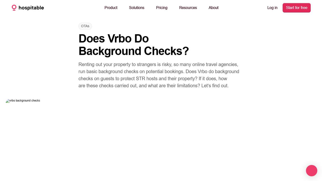 Does Vrbo Do Background Checks? | Hospitable